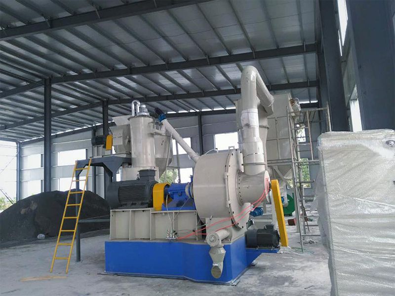 Línea de producción de molienda mecánica desulfuradora de una empresa química en Beijing 