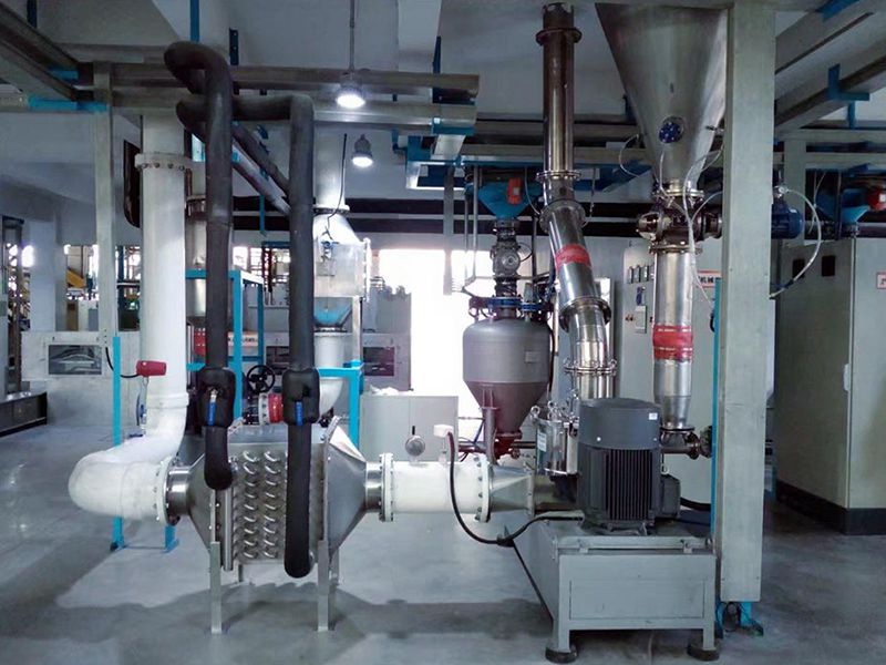 Línea de producción de molienda superfina de óxido de cobalto de litio / material ternario de una empresa de materiales energéticos en Xiamen